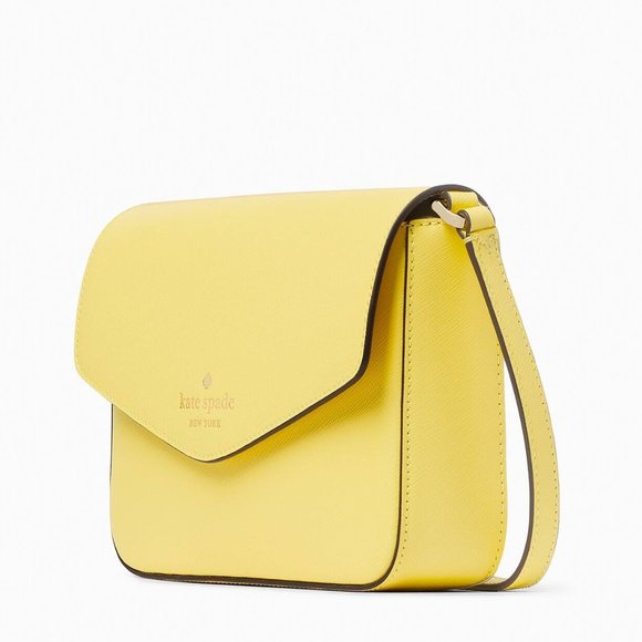 New Kate Spade Sadie Envelope Crossbody Yuzu Jam - Picture 4 of 4